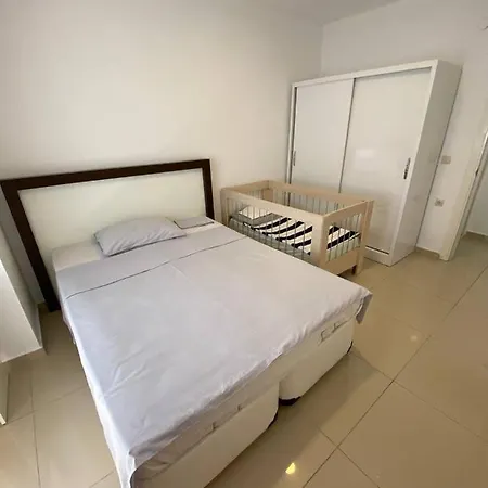 Cozy Dublex 2+1 Apartment In Cleopatra Beach 阿拉尼亚